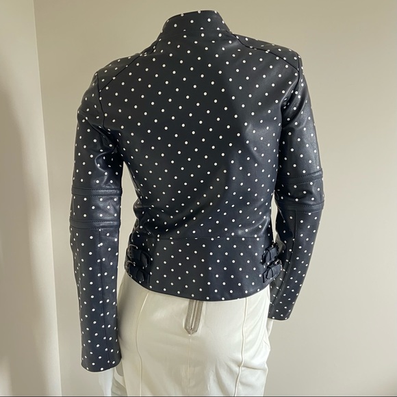 Each X Other polka dot leather jacket - Picture 4 of 15